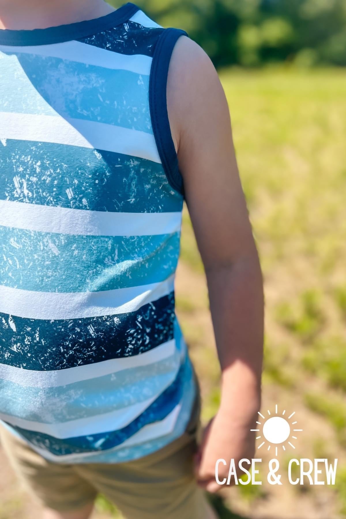 Vintage Stripes Tank by Case & Crew