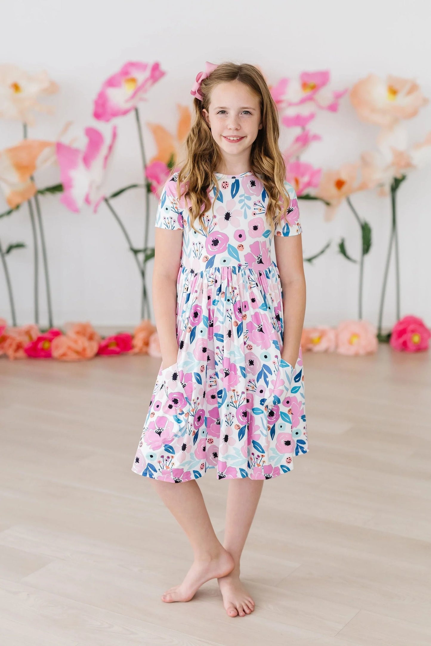 Pretty in Purple Twirl Dress by Mila & Rose