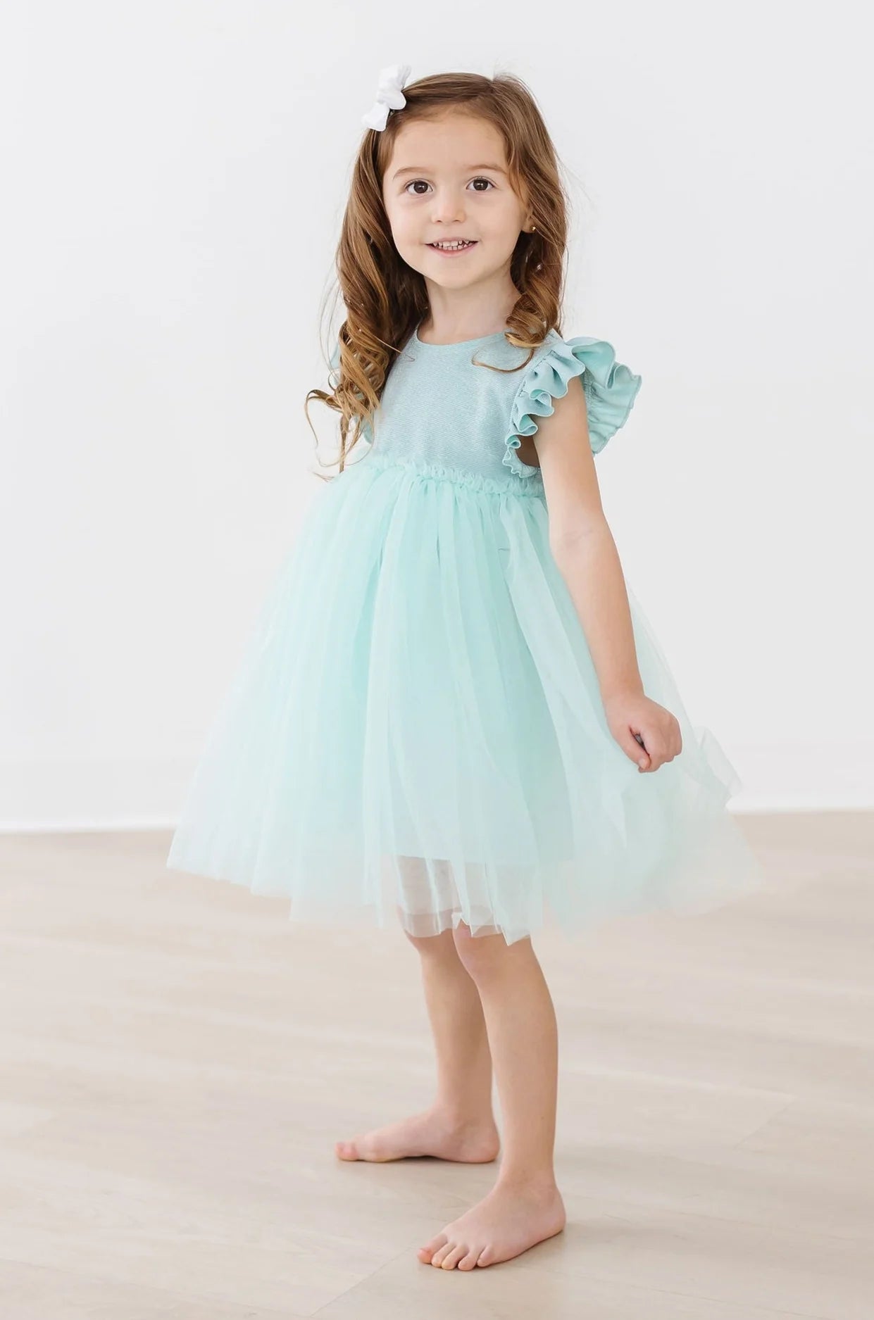 Sage Shimmer Tutu Dress by Mila & Rose