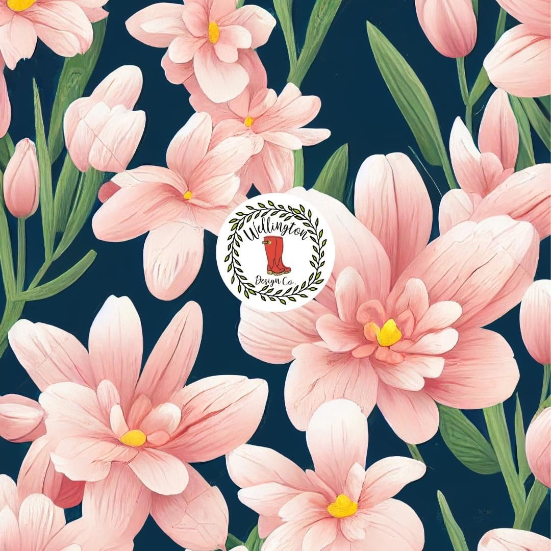 Blooming Blossoms Bell Pant Set by TwoCan