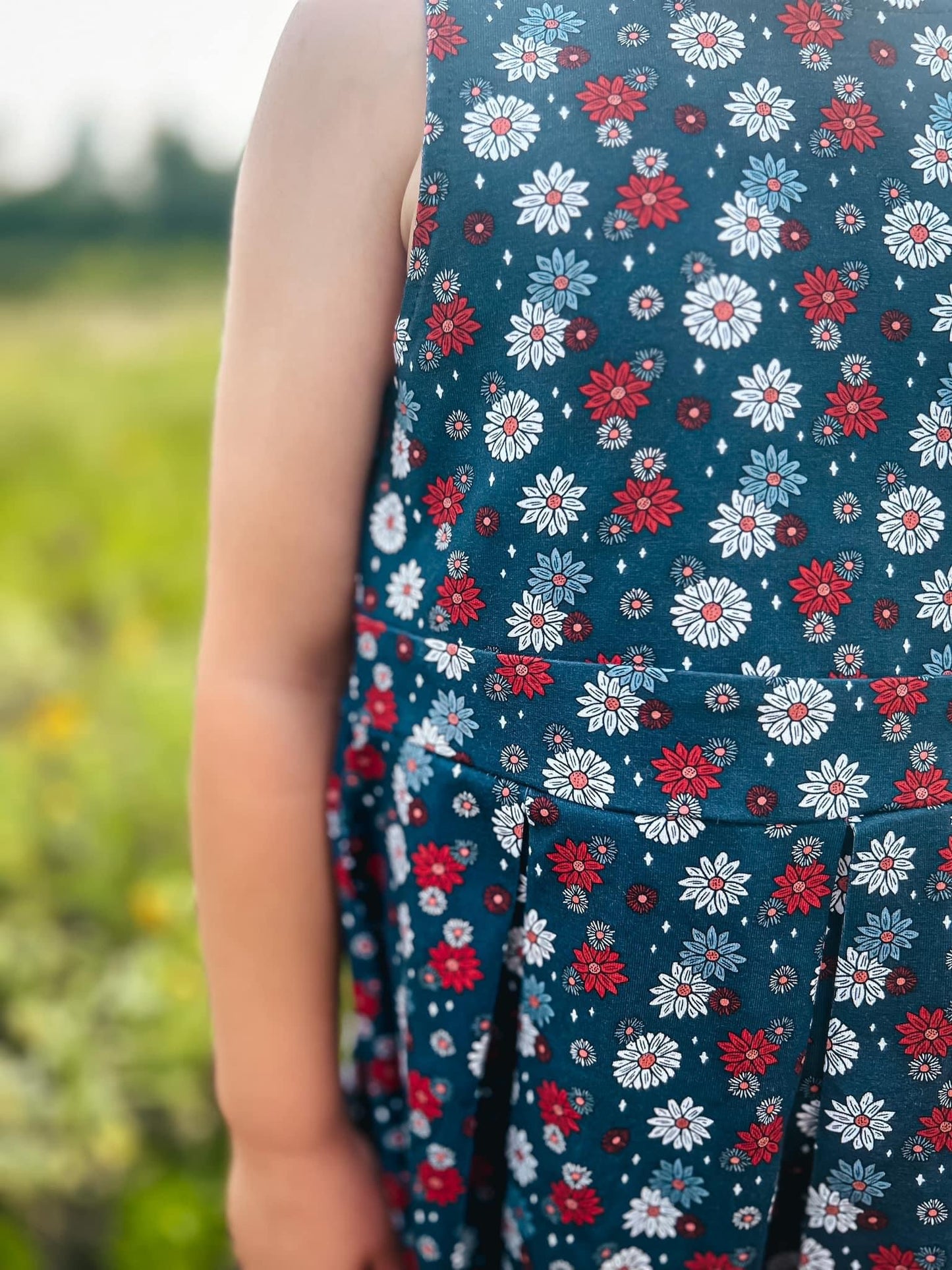 Colorful Daisies Dress by Case & Crew