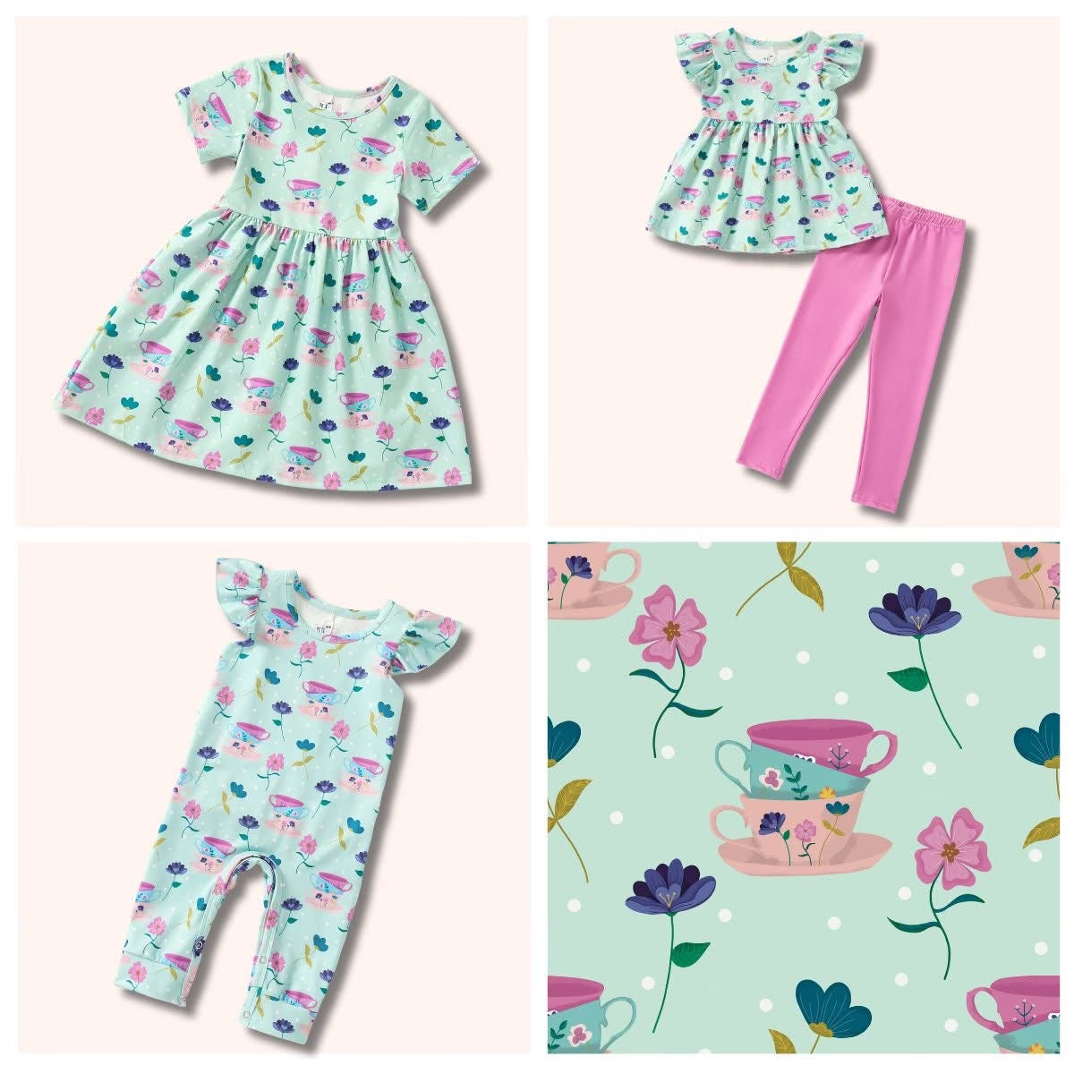 Tea Party Doll Dress by Pete + Lucy