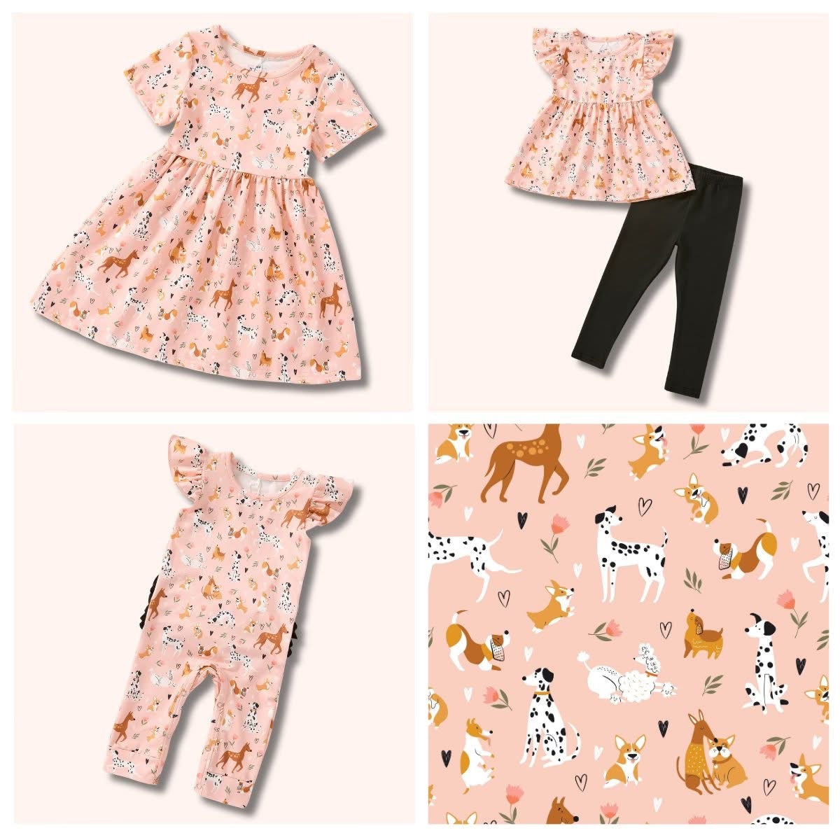 Playful Paws Doll Dress by Pete + Lucy