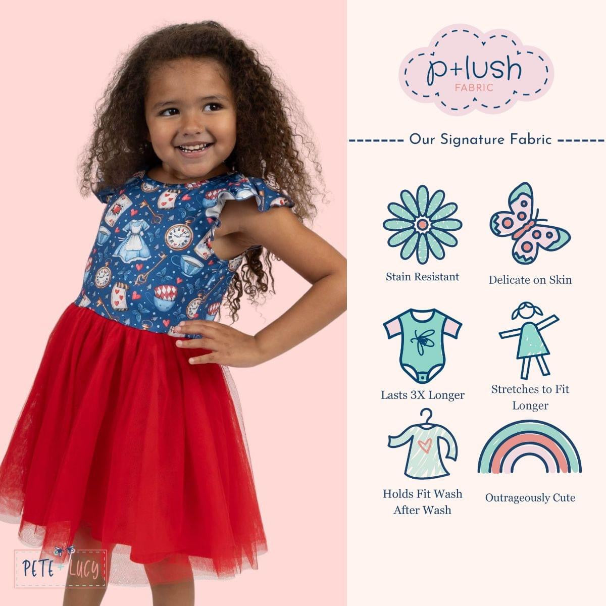 (Preorder) Wonderland Whimsies Tulle Dress by Pete + Lucy