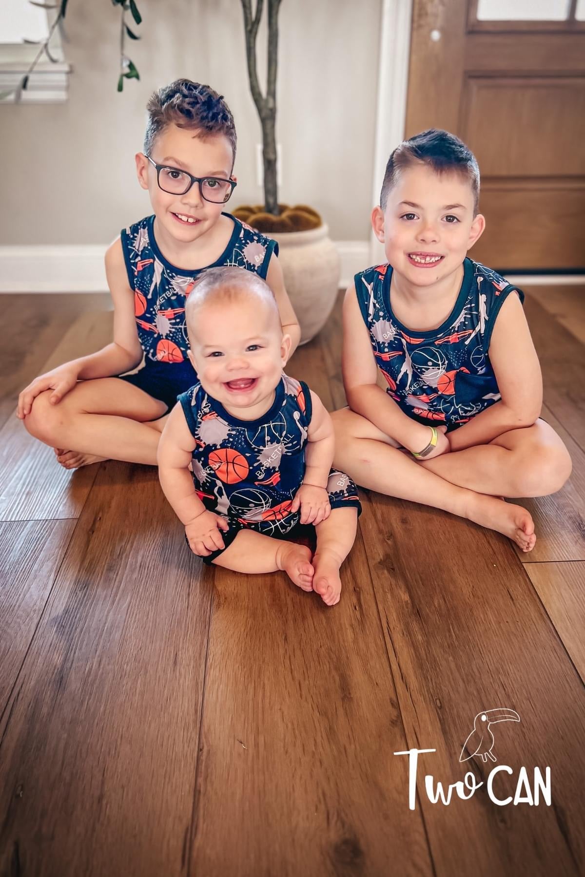 Basketball Romper by TwoCan