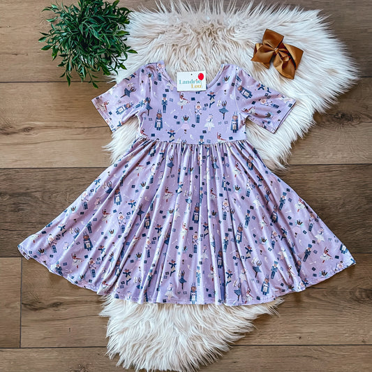 Nutcracker Ballet Twirl Dress by Landrie Lou