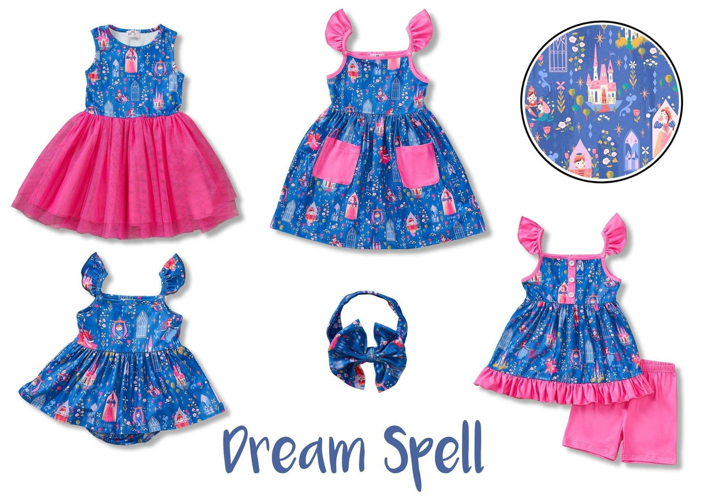 (Preorder) Dream Spell Girl’s Infant Romper by Pete + Lucy