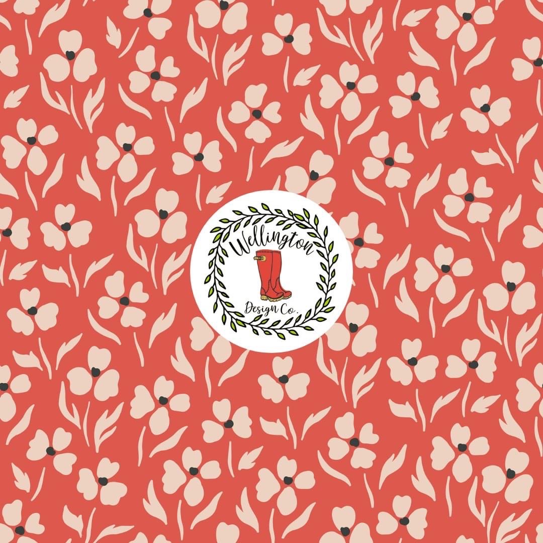 Summer Coral Dress by Wellie Kate
