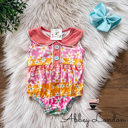 Dancing Daisies Infant Romper by TwoCan