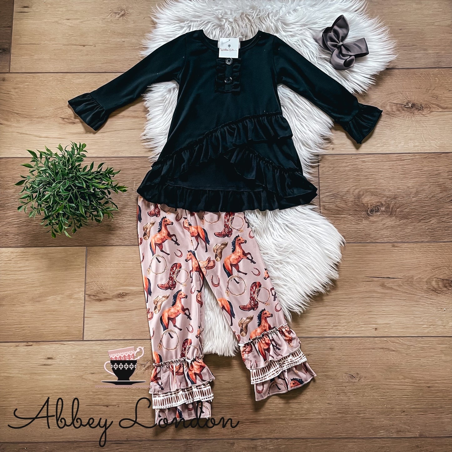 Rodeo Days Pant Set by Wellie Kate
