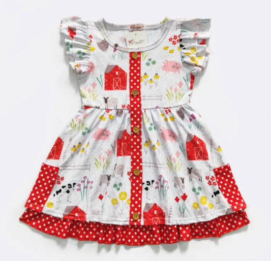 Wildflower Farm Dress by Clover Cottage