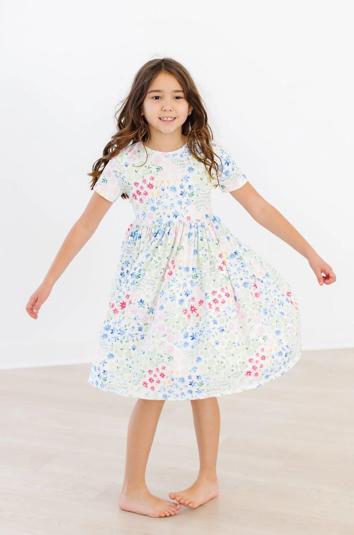 Sunshine Meadows Pocket Twirl Dress by Mila & Rose