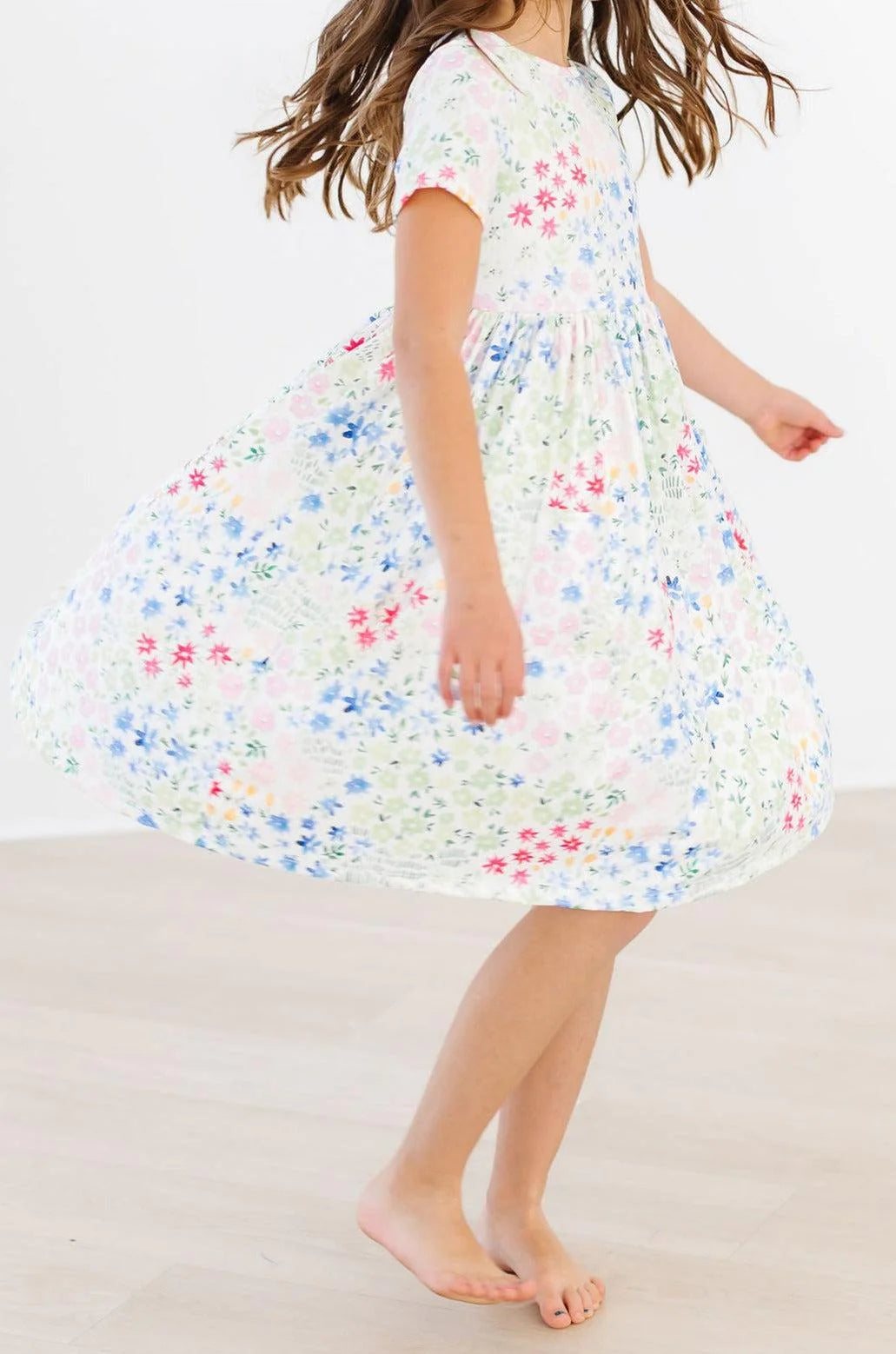 Sunshine Meadows Pocket Twirl Dress by Mila & Rose