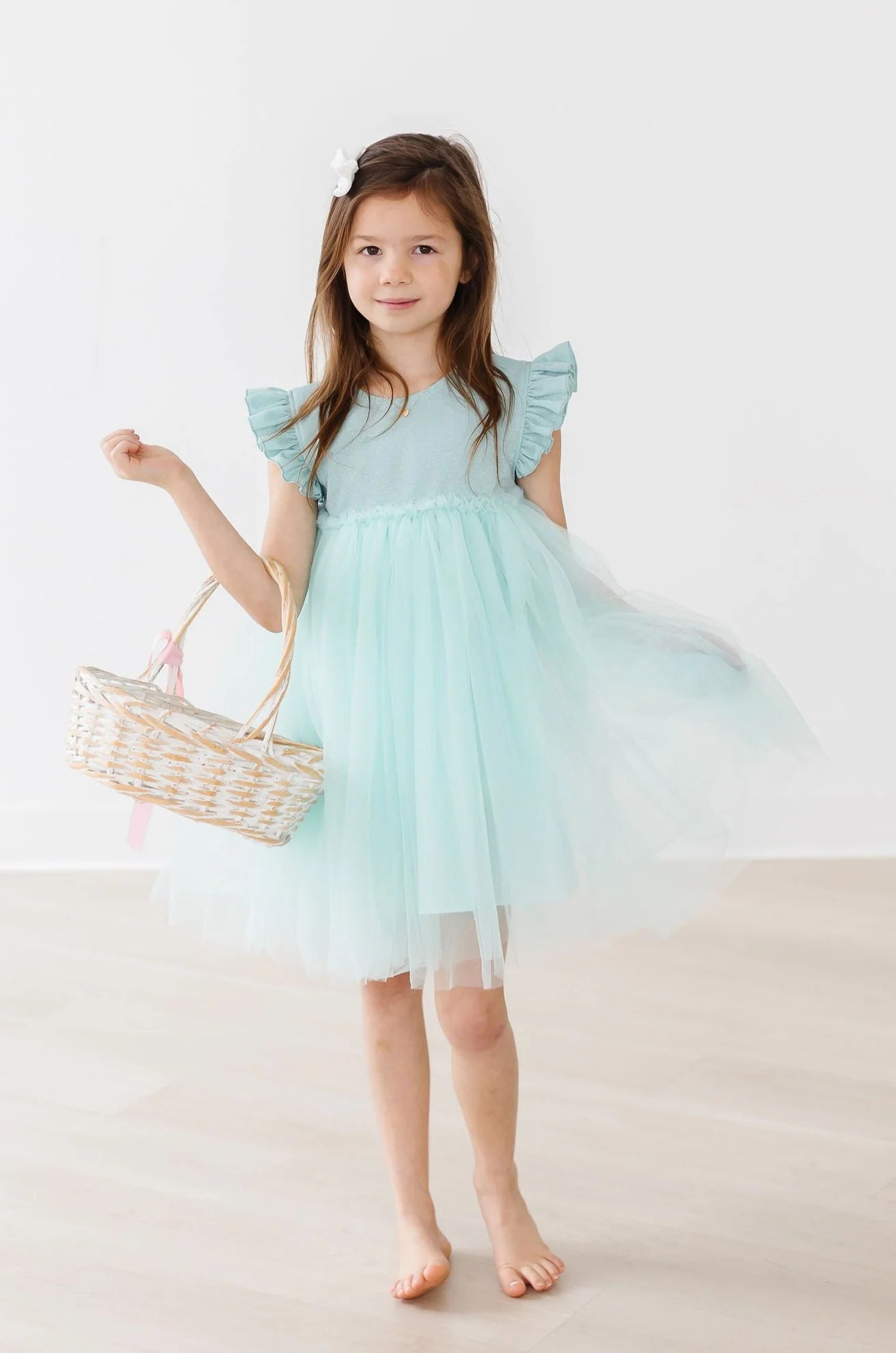 Sage Shimmer Tutu Dress by Mila & Rose