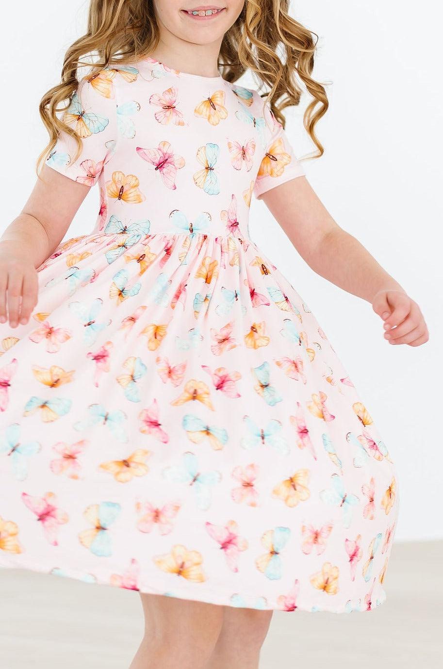 Butterfly Kisses Twirl Dress by Mila & Rose