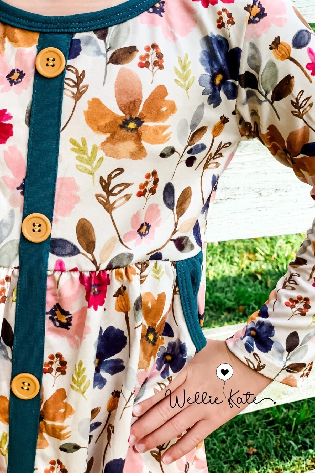 Wildflowers Dress by Wellie Kate