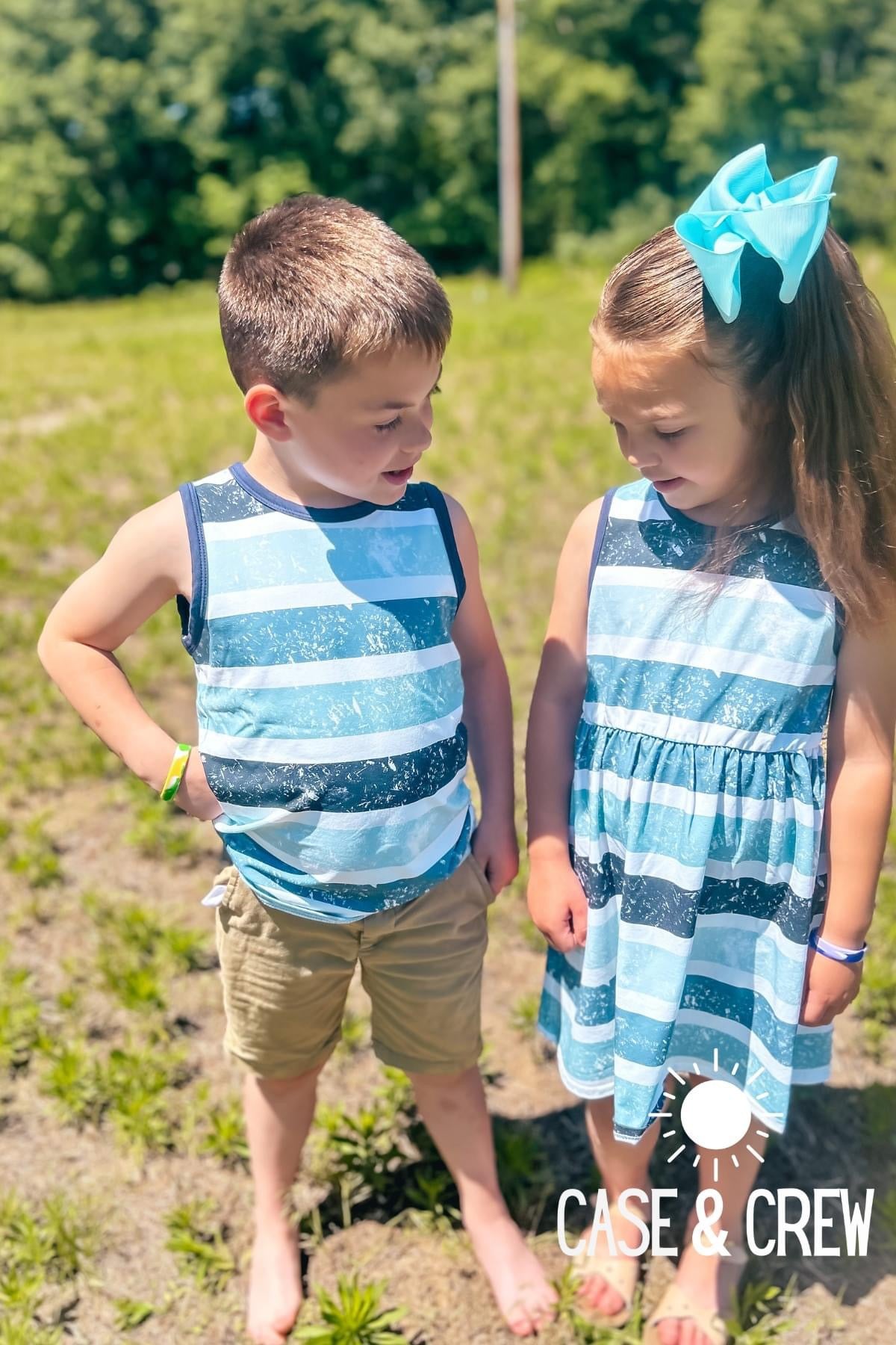 Vintage Stripes Tank by Case & Crew