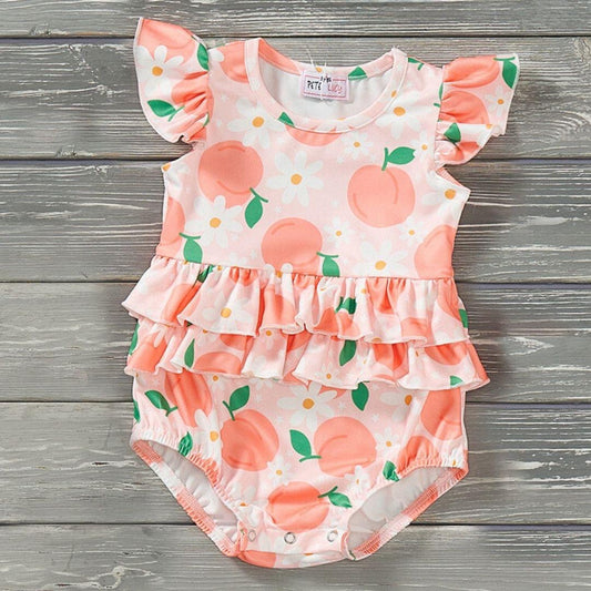 Peach Perfect Infant Romper by Pete + Lucy