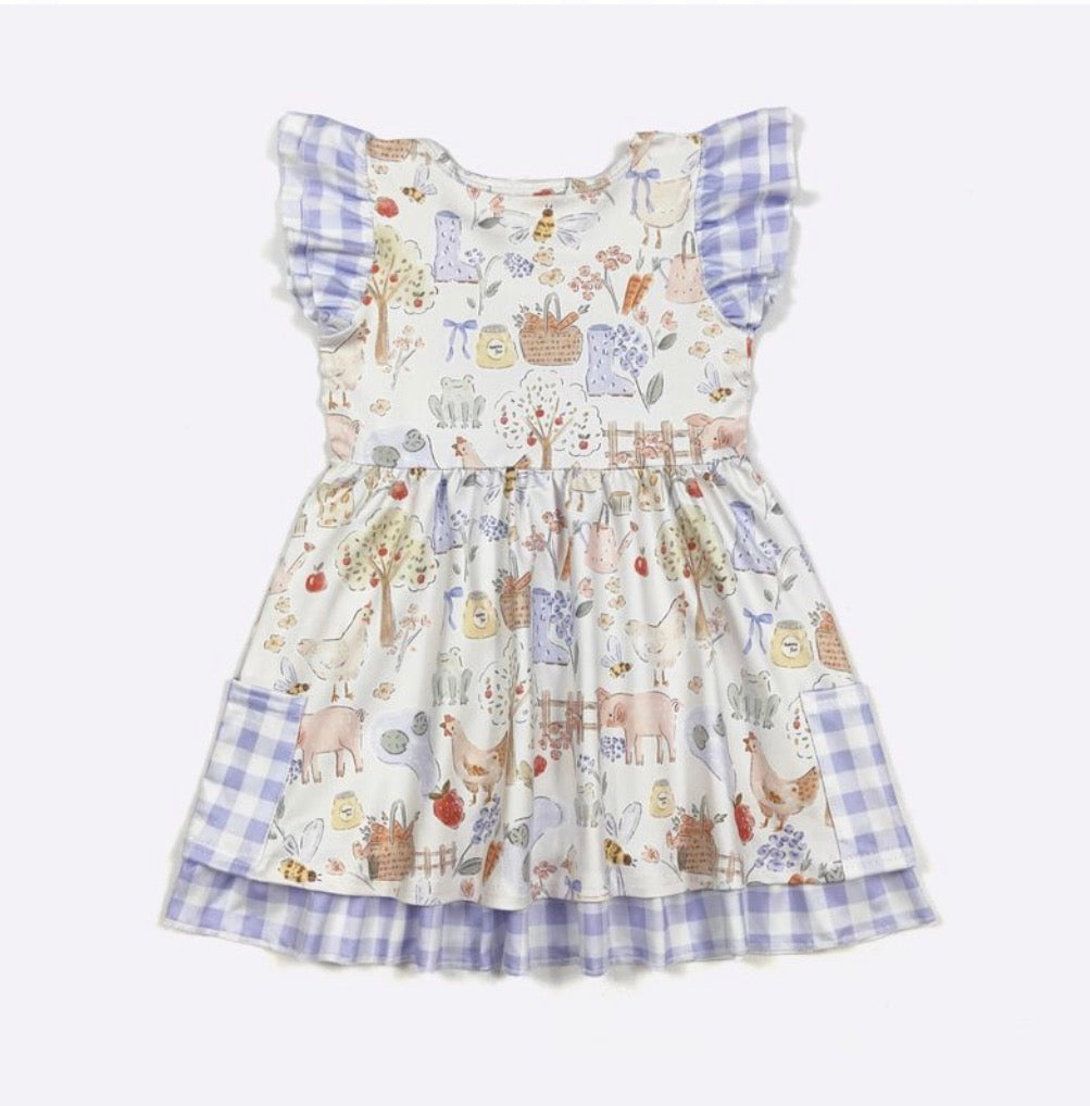 Periwinkle Farm Dress by Clover Cottage