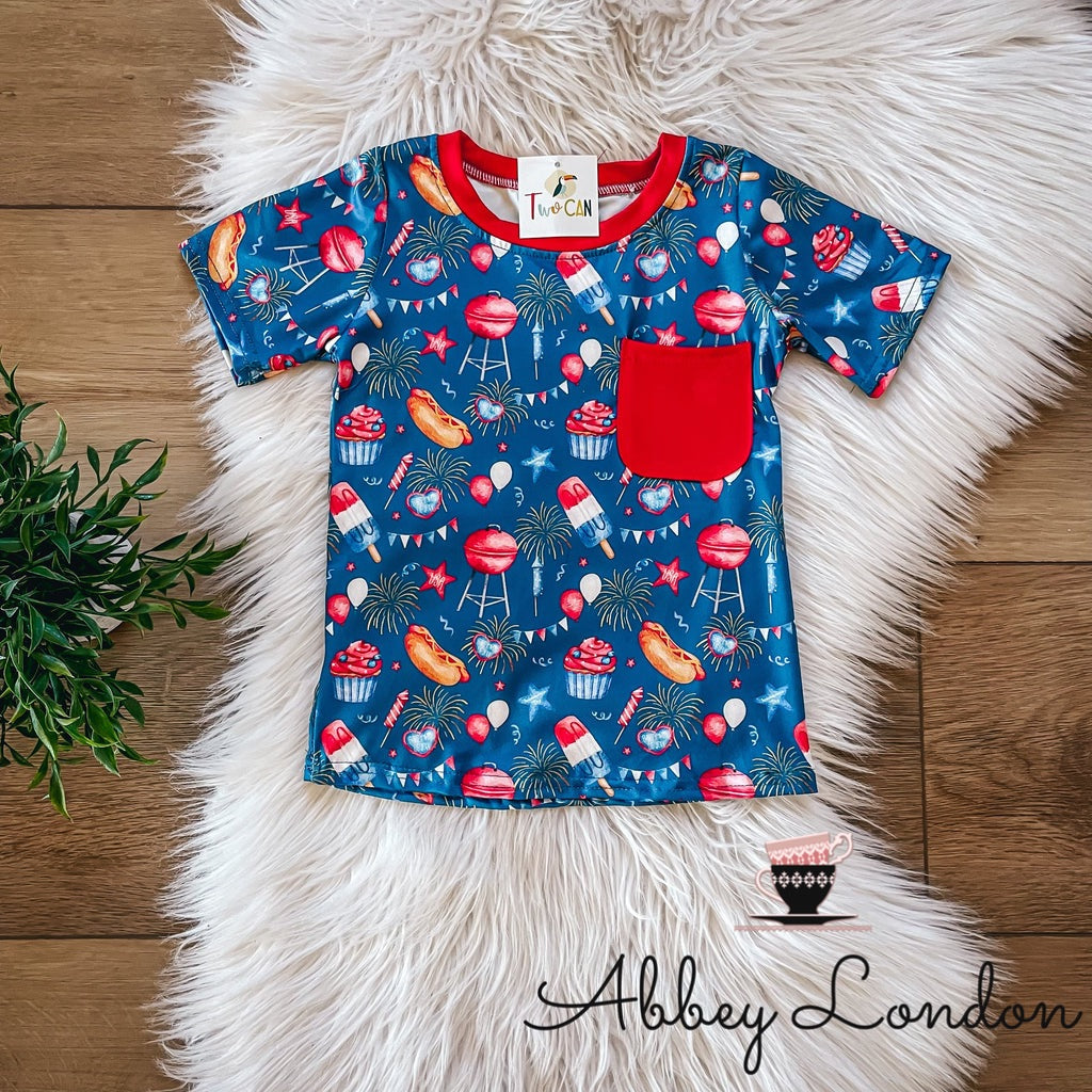 Patriotic Picnic Tee by TwoCan