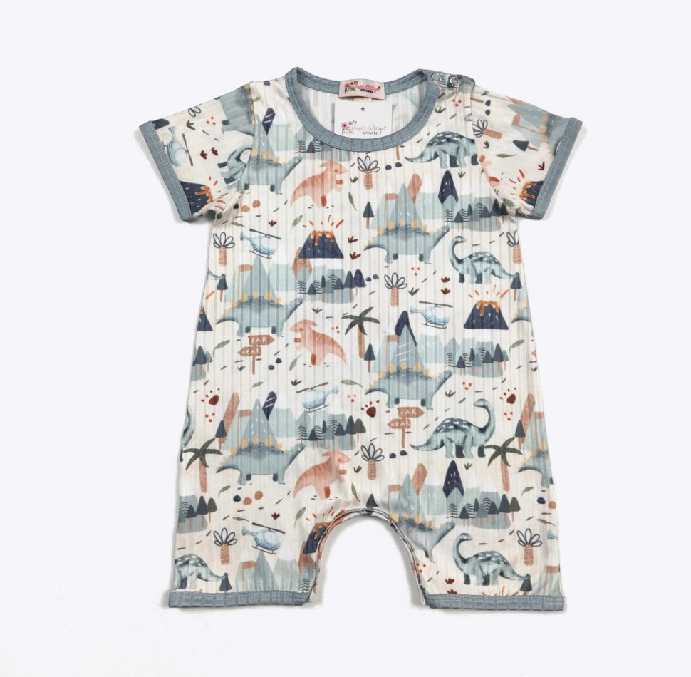 Jurassic Infant Romper by Clover Cottage