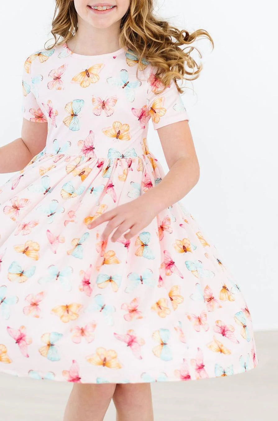 Butterfly Kisses Twirl Dress by Mila & Rose
