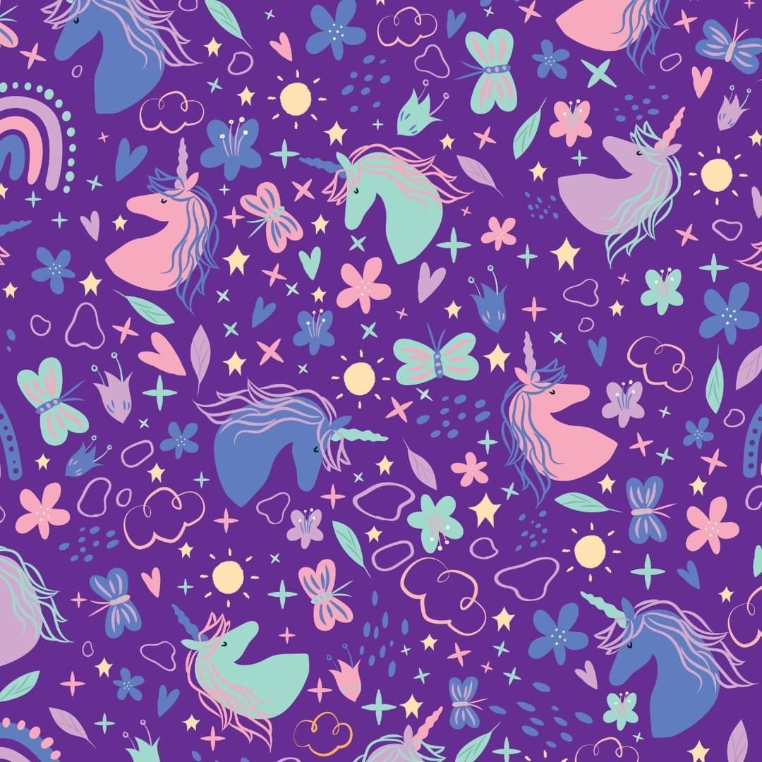 Unicorns Pant Set by Wellie Kate