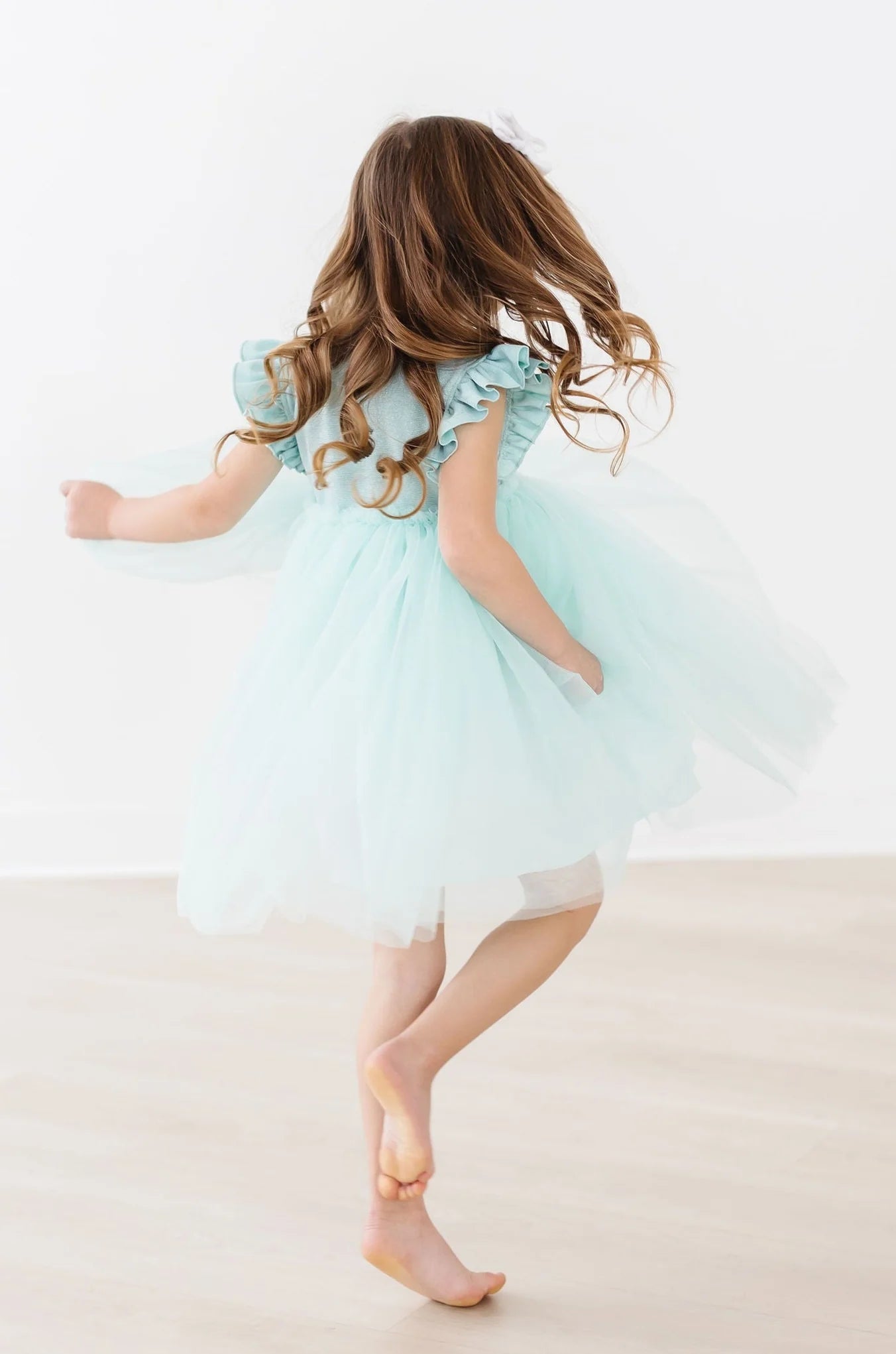 Sage Shimmer Tutu Dress by Mila & Rose