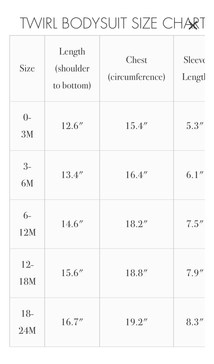 Moo Meadows Twirl Bodysuit by Mila & Rose