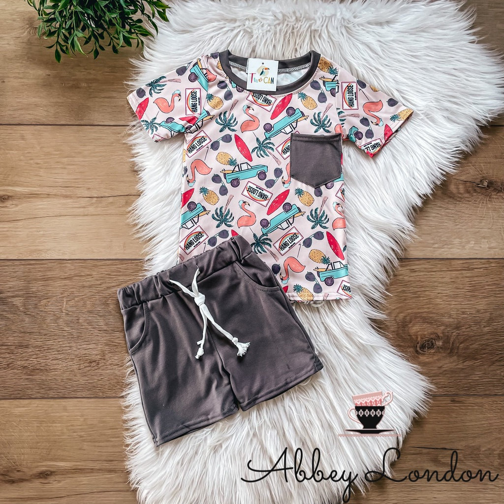 Hang Loose Shorts Set by TwoCan