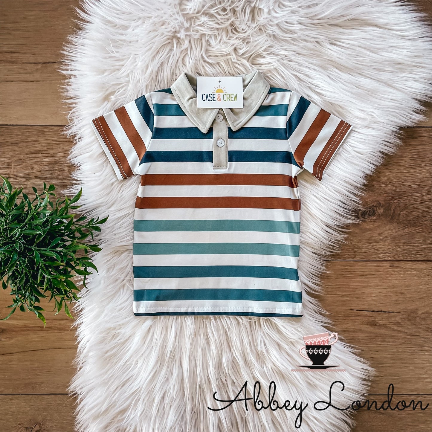 Moody Stripes Polo by Case & Crew