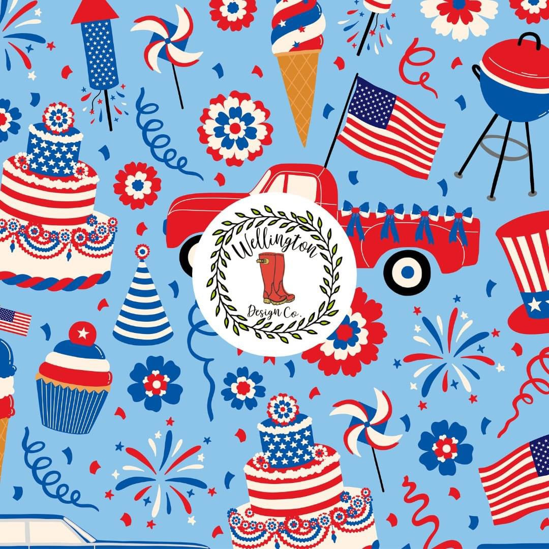 All Things Patriotic Dress by TwoCan