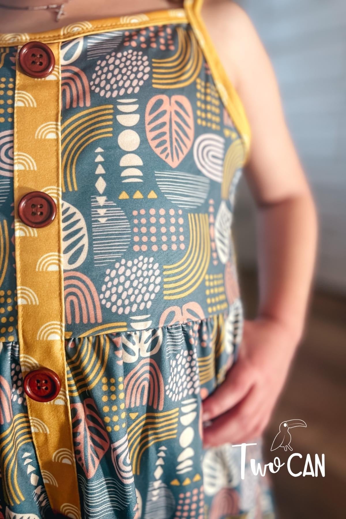 Summer Boho Dress by Wellie Kate