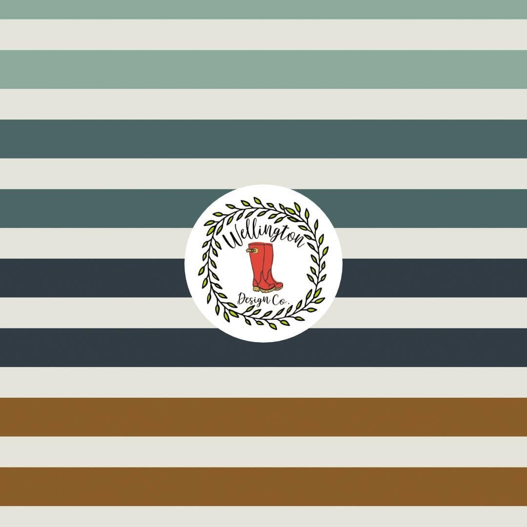 Moody Stripes Dress by Case & Crew