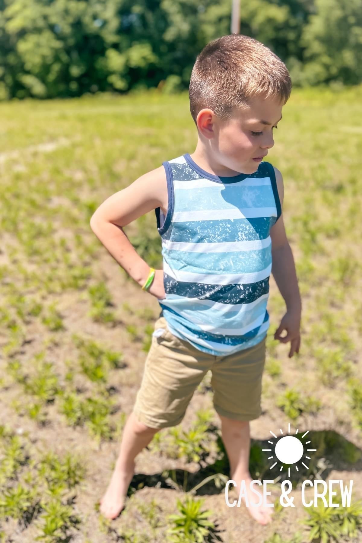 Vintage Stripes Tank by Case & Crew