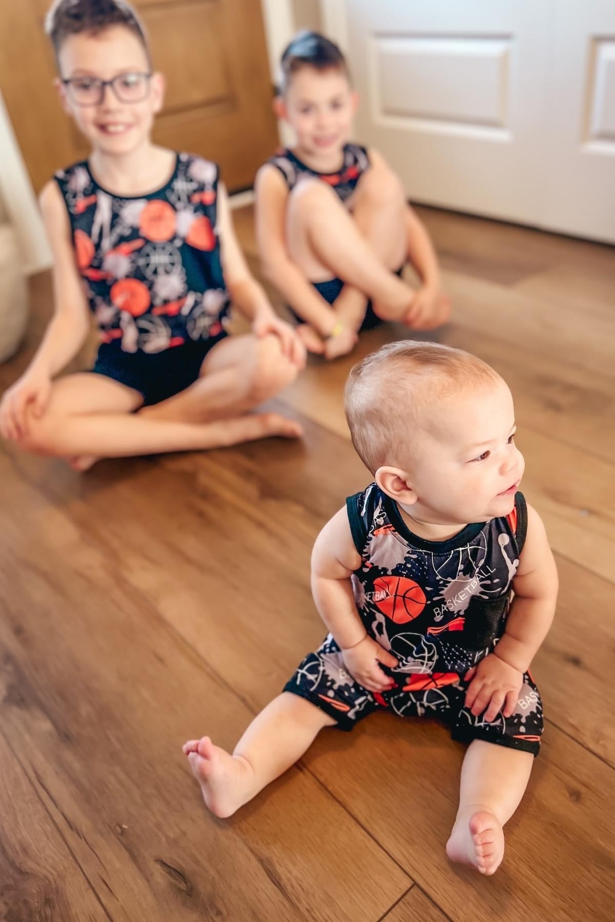 Basketball Romper by TwoCan