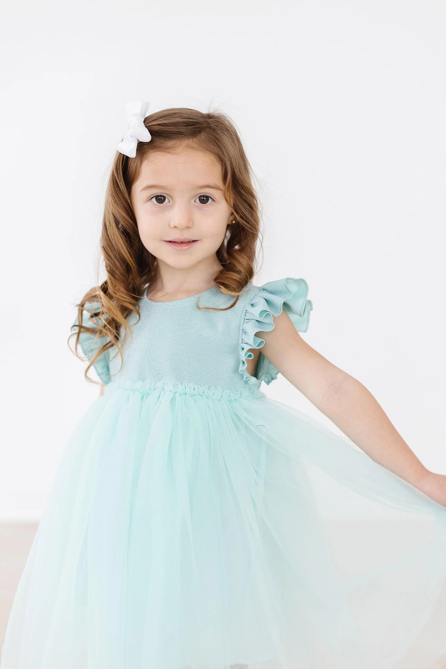 Sage Shimmer Tutu Dress by Mila & Rose