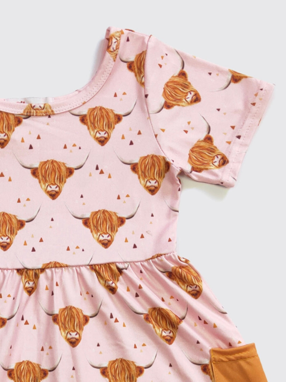 Pinky Highland Dress by Clover Cottage
