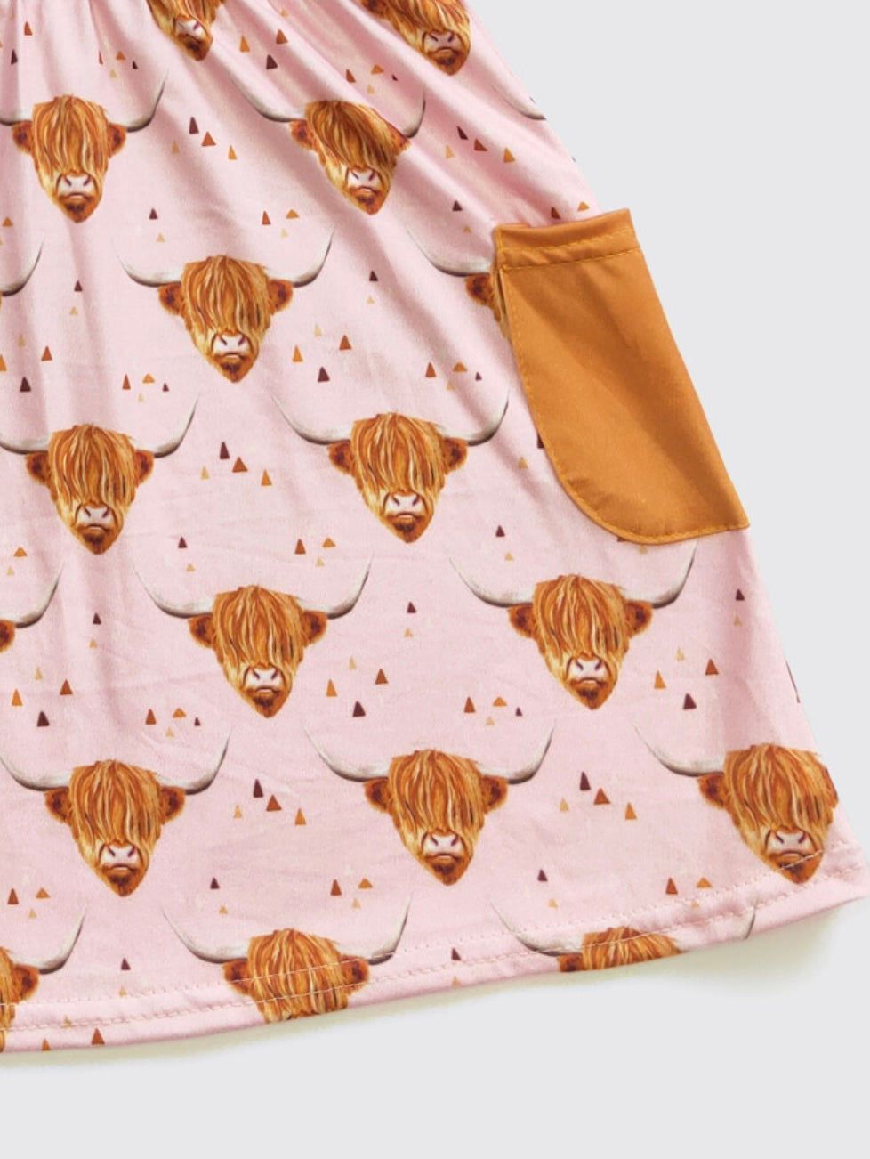 Pinky Highland Dress by Clover Cottage