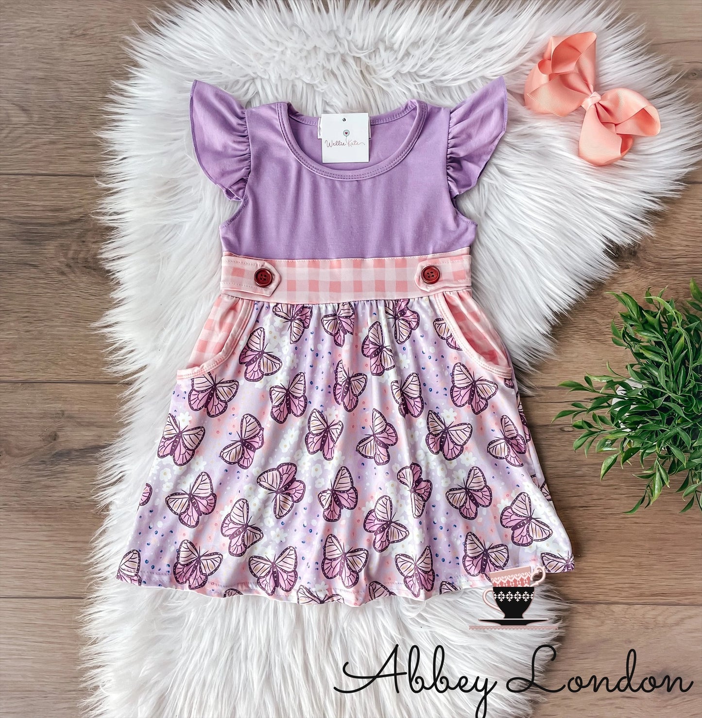 Butterfly Dress by Wellie Kate