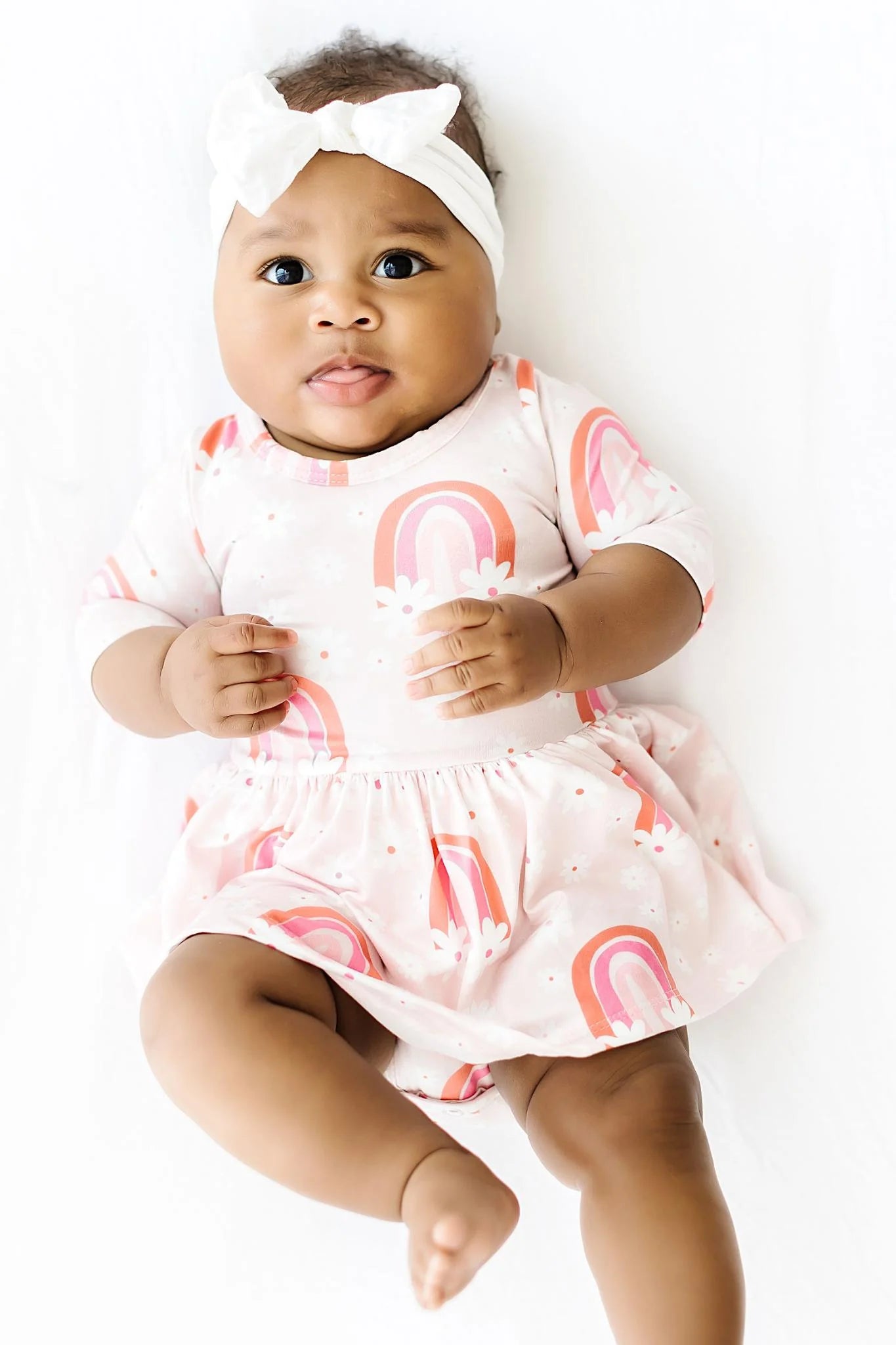 Fun & Flowers Twirl Bodysuit by Mila & Rose