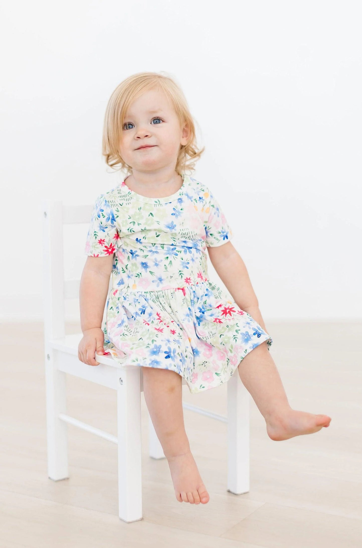 Sunshine Meadows Twirl Bodysuit by Mila & Rose