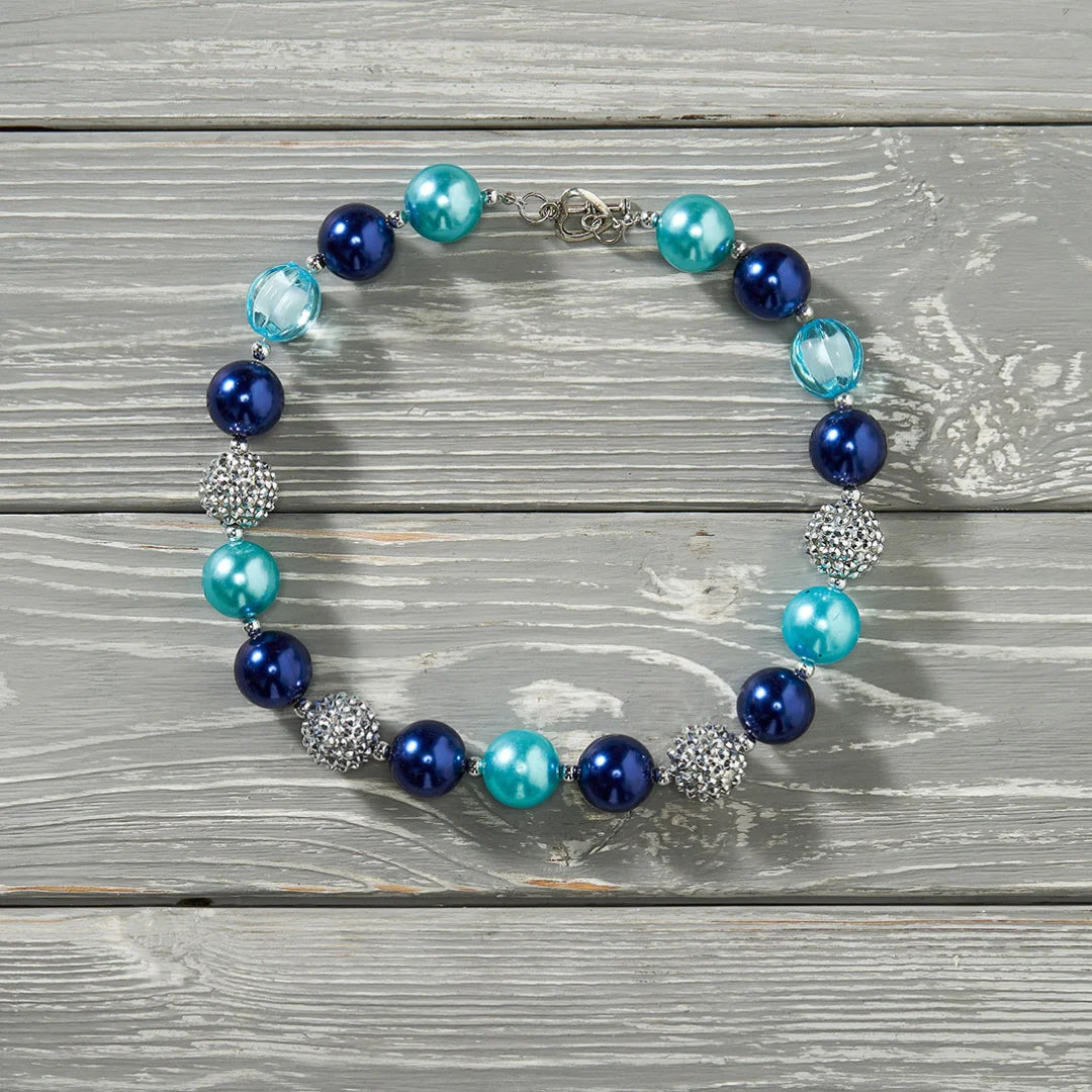 Winter Family Bubble Gum Necklace by Pete + Lucy