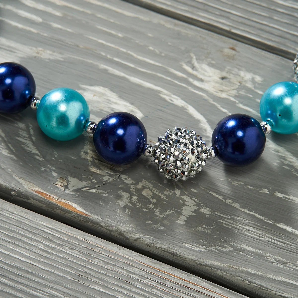 Winter Family Bubble Gum Necklace by Pete + Lucy
