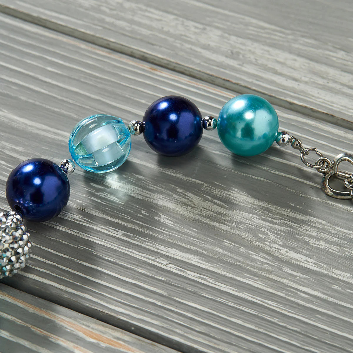 Winter Family Bubble Gum Necklace by Pete + Lucy