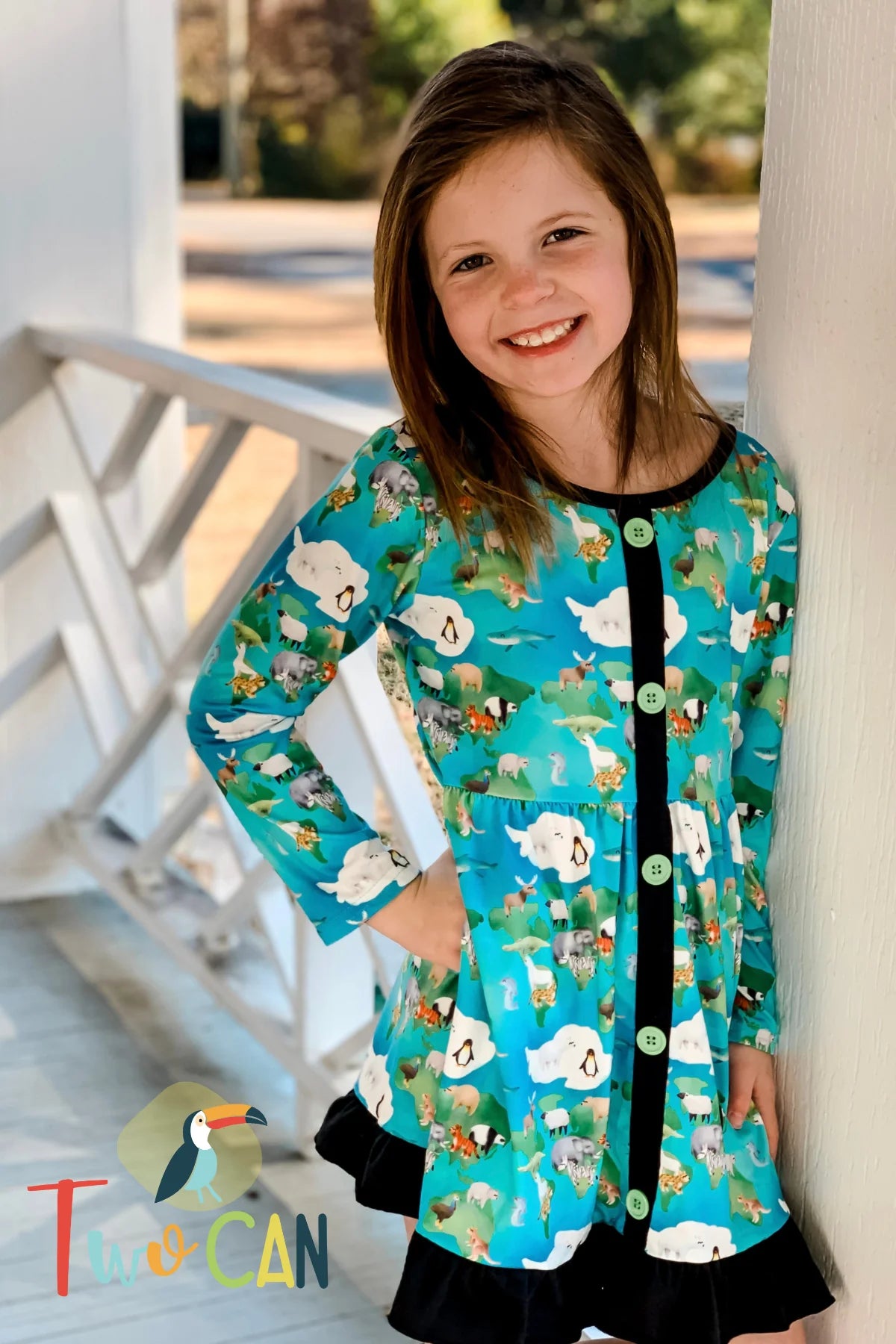 Animals of the World Dress by TwoCan