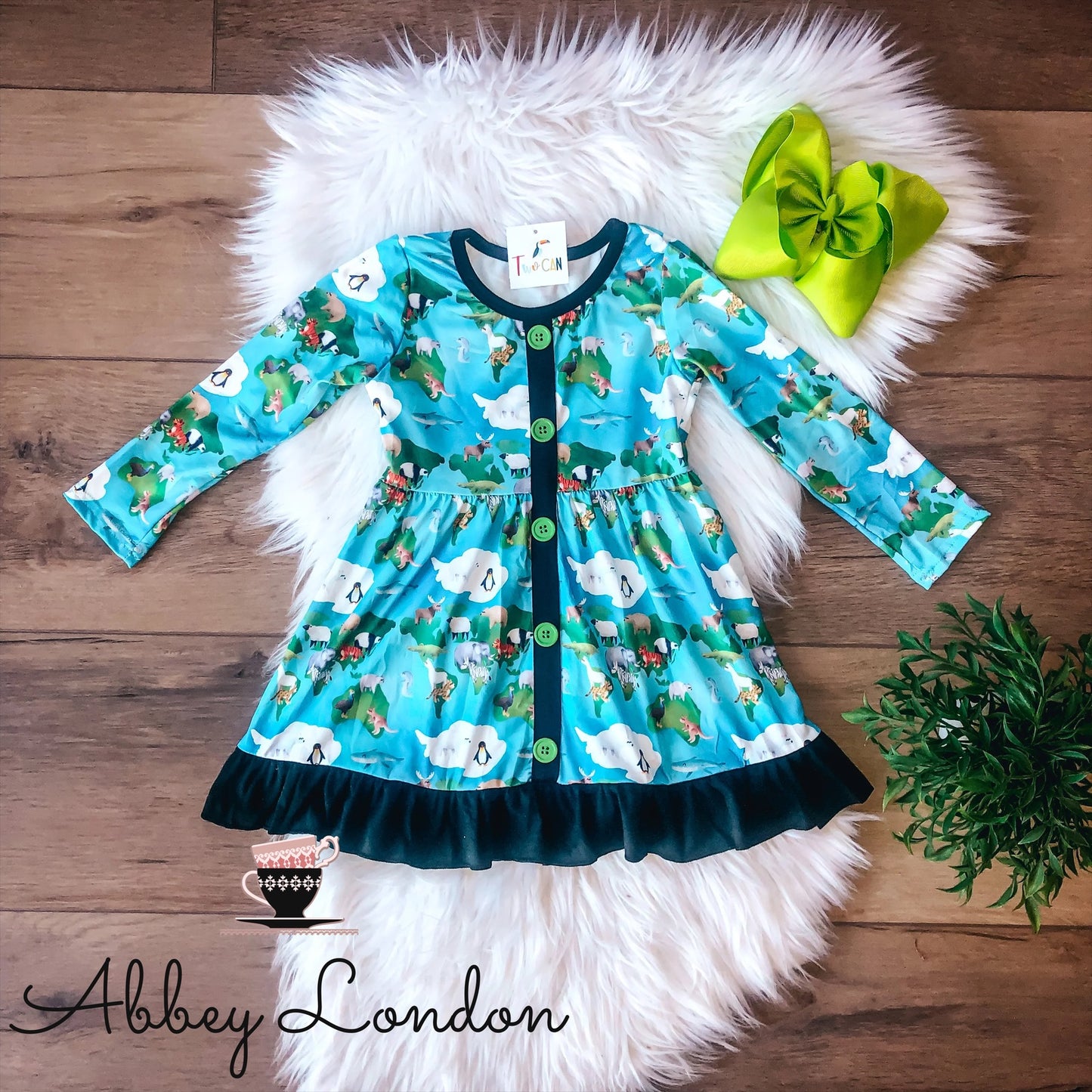 Animals of the World Dress by TwoCan