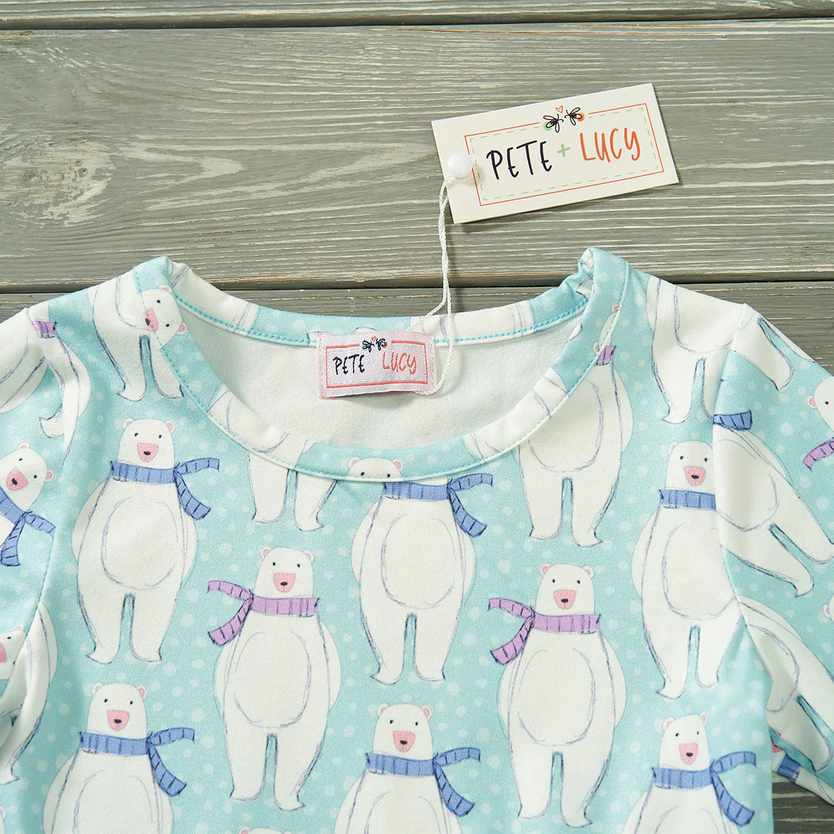 (Preorder) Polar Paws Dress by Pete + Lucy