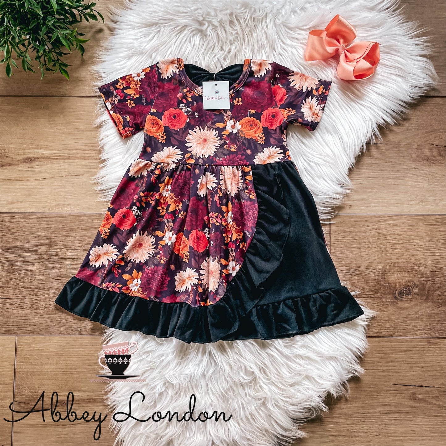 Garden Floral Dress by Wellie Kate