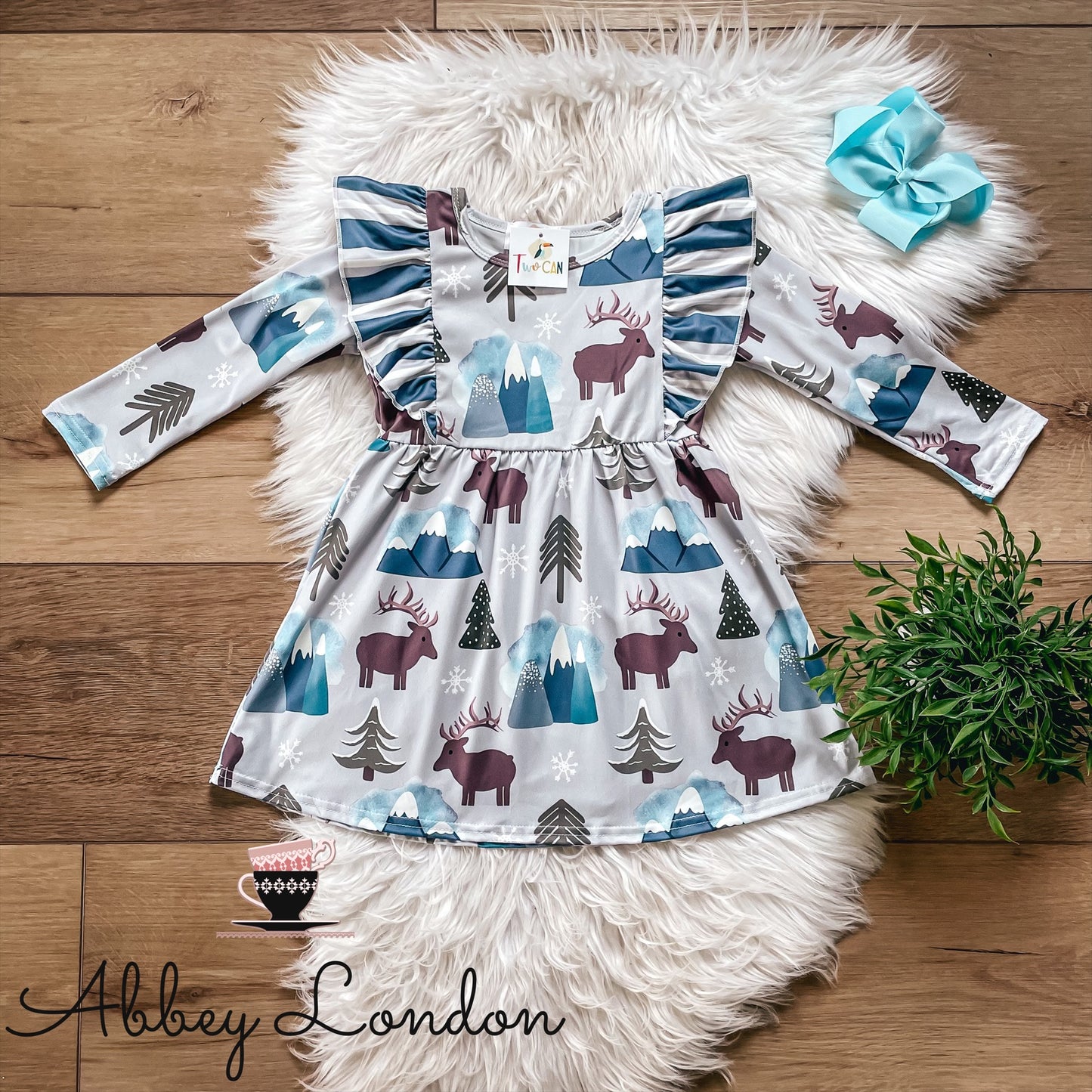 Winter Scene Dress by TwoCan